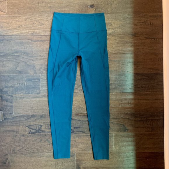 NWOT Girlfriend Collective High-Rise Compressive Leggings in "Globe" - Picture 3 of 11